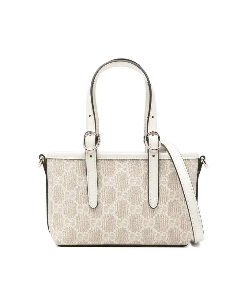 Gucci GG-motif Mini Bag Neutrals