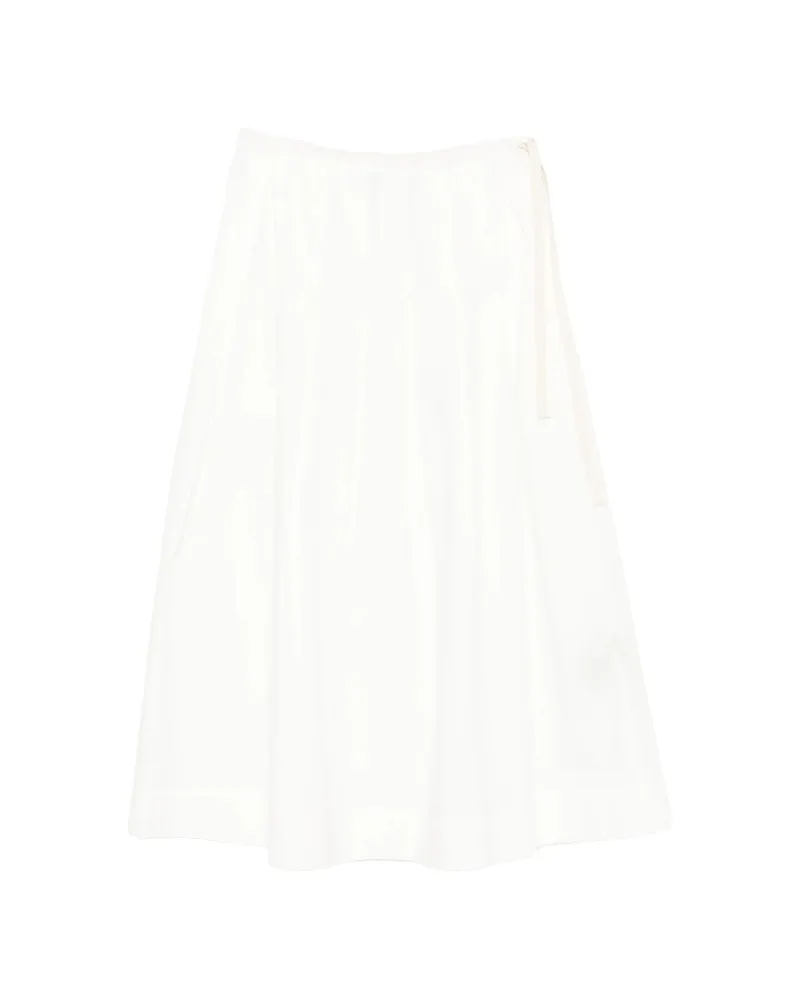 Soeur Amalia Tied-waist Midi Skirt White