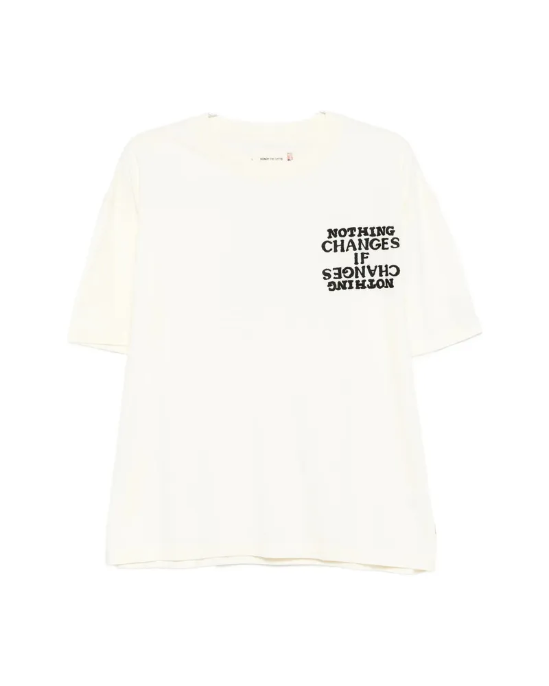 Honor The Gift Nothing Changes T-shirt Neutrals