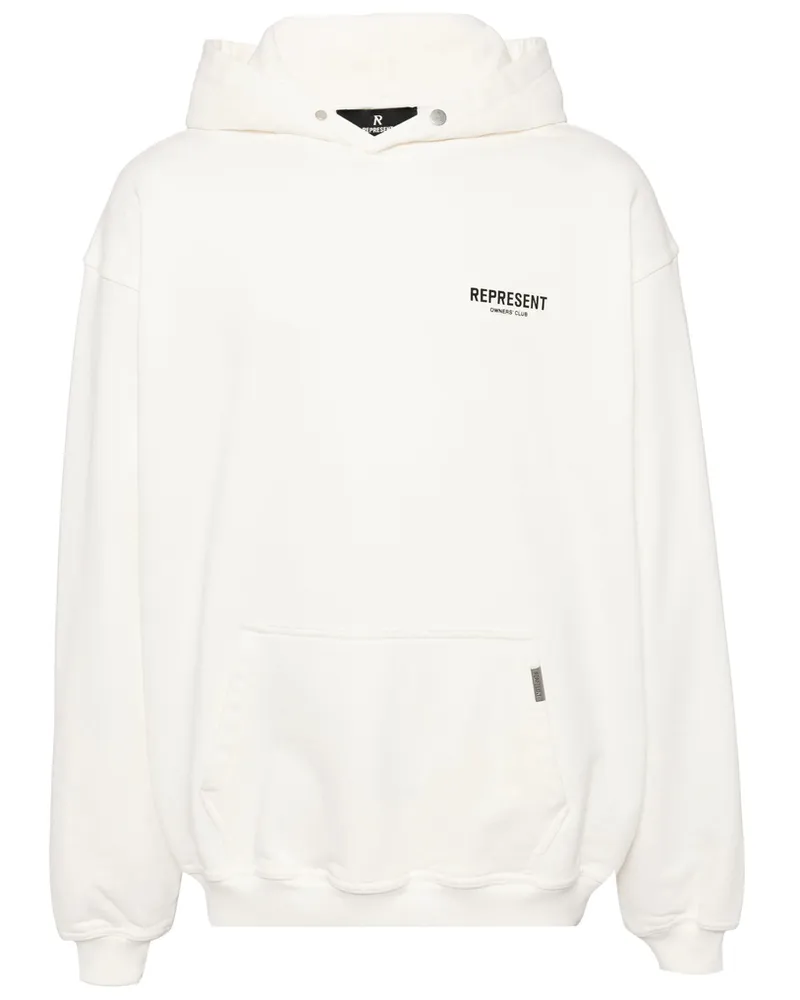 REPRESENT Owners Club Hoodie White