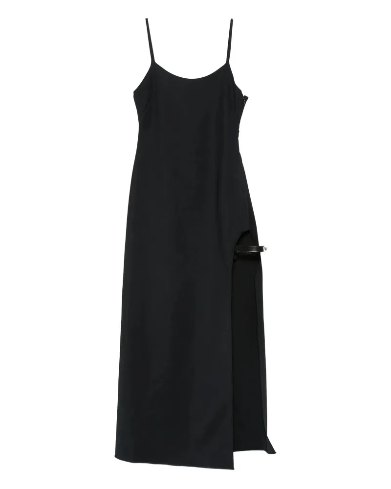 COPERNI Side-split Strap Midi Dress Black