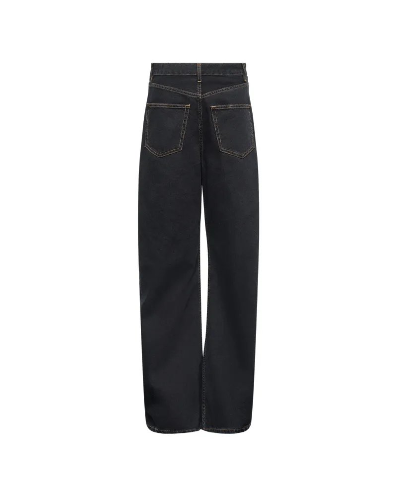 Maison Margiela Wide-leg Jeans Black