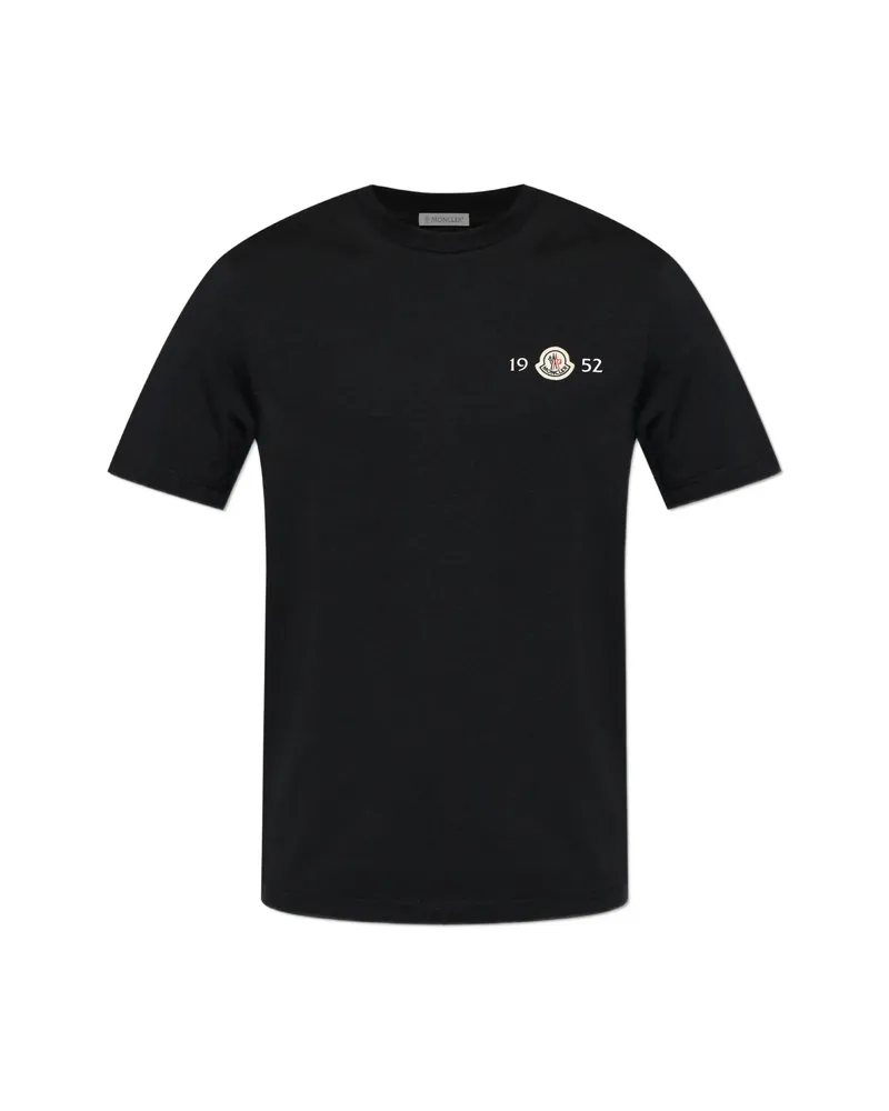 Moncler Logo-patch T-shirt Black
