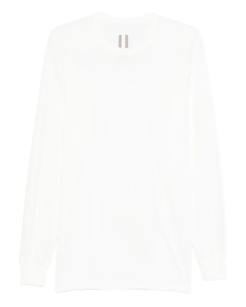 Rick Owens Level Long-sleeve T-shirt White
