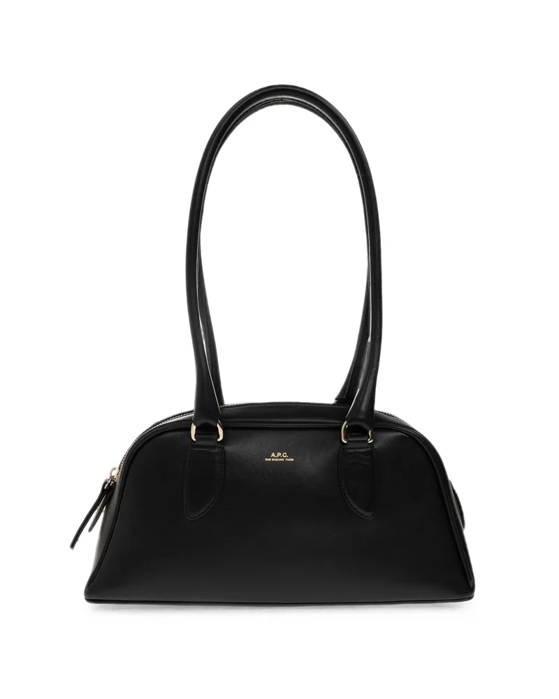 A.P.C. A. p.c. Paloma Logo-print Shoulder Bag Black
