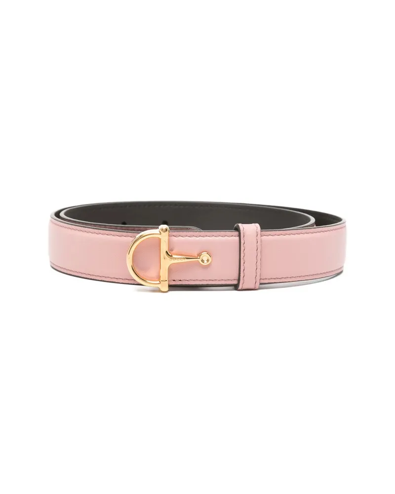 Gucci Horsebit Buckle Belt Pink