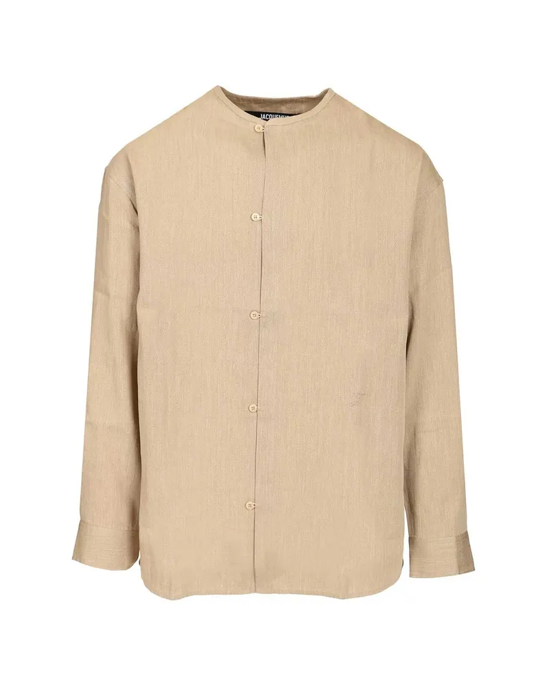 Jacquemus Pastro Buttoned Shirt Neutrals