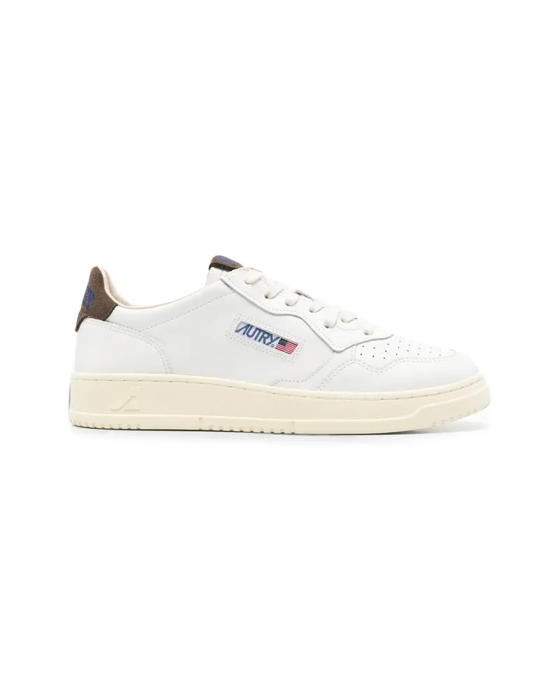 AUTRY Medalist Logo-patch Sneakers White