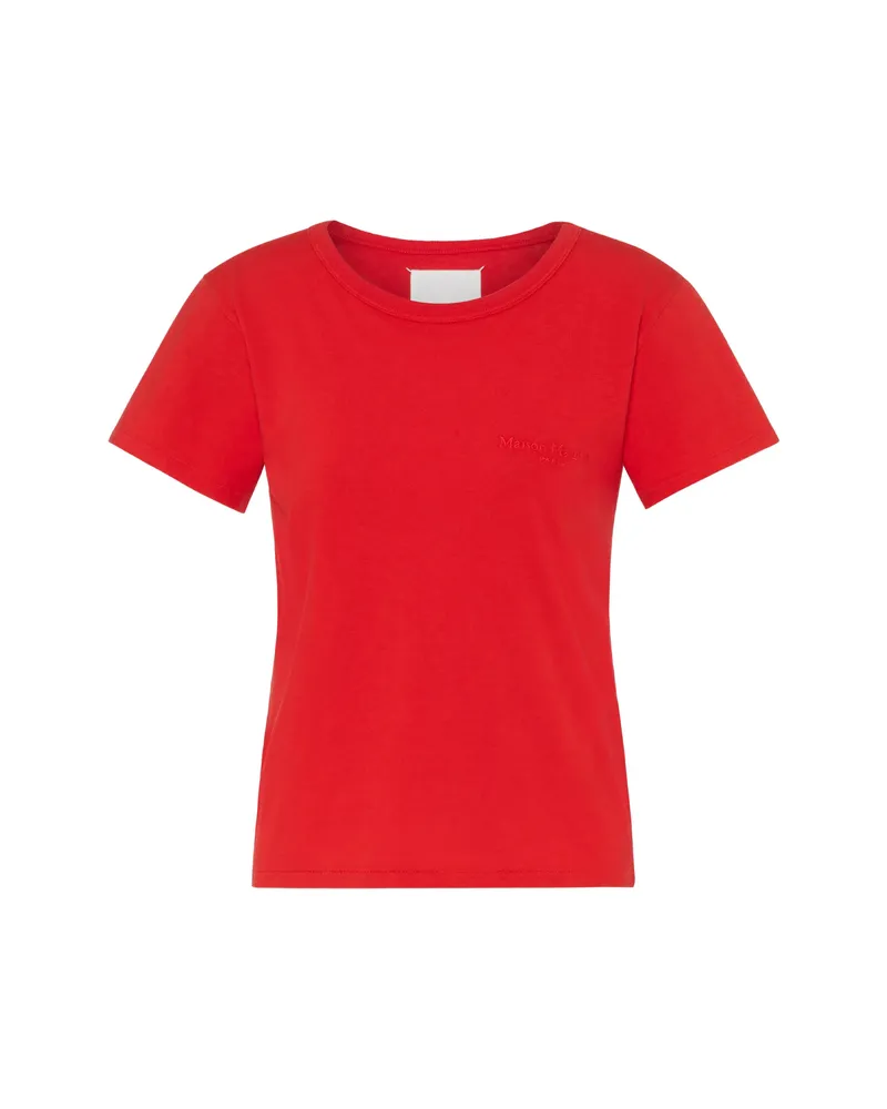 Maison Margiela Cotton T-shirt Red