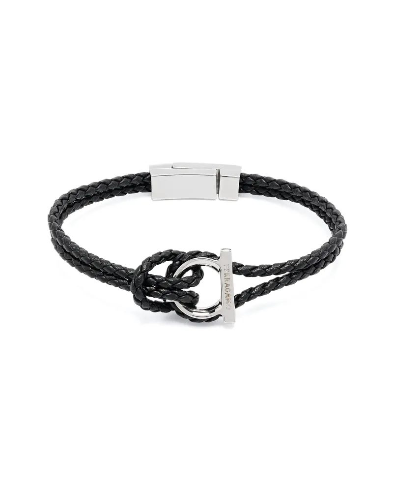 Ferragamo Gancini Bracelet Black