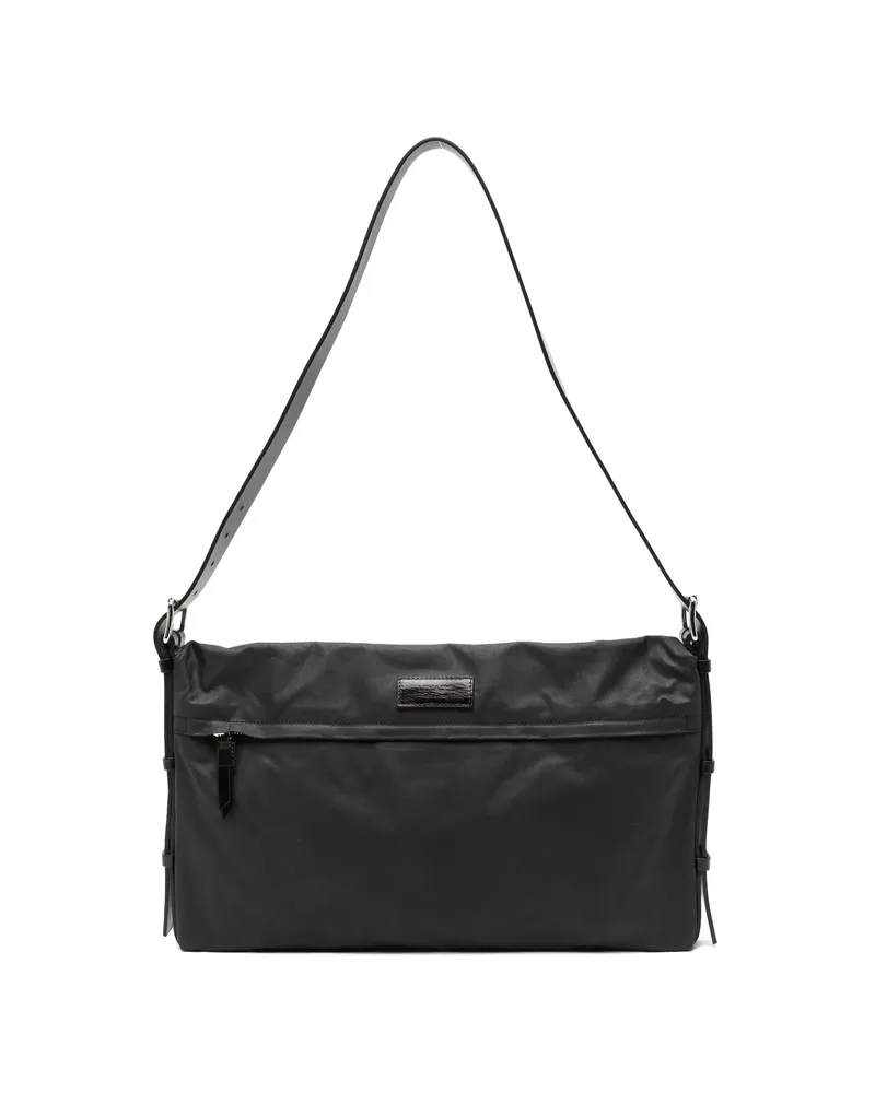 Christophe Lemaire Small Trench Shoulder Bag Black