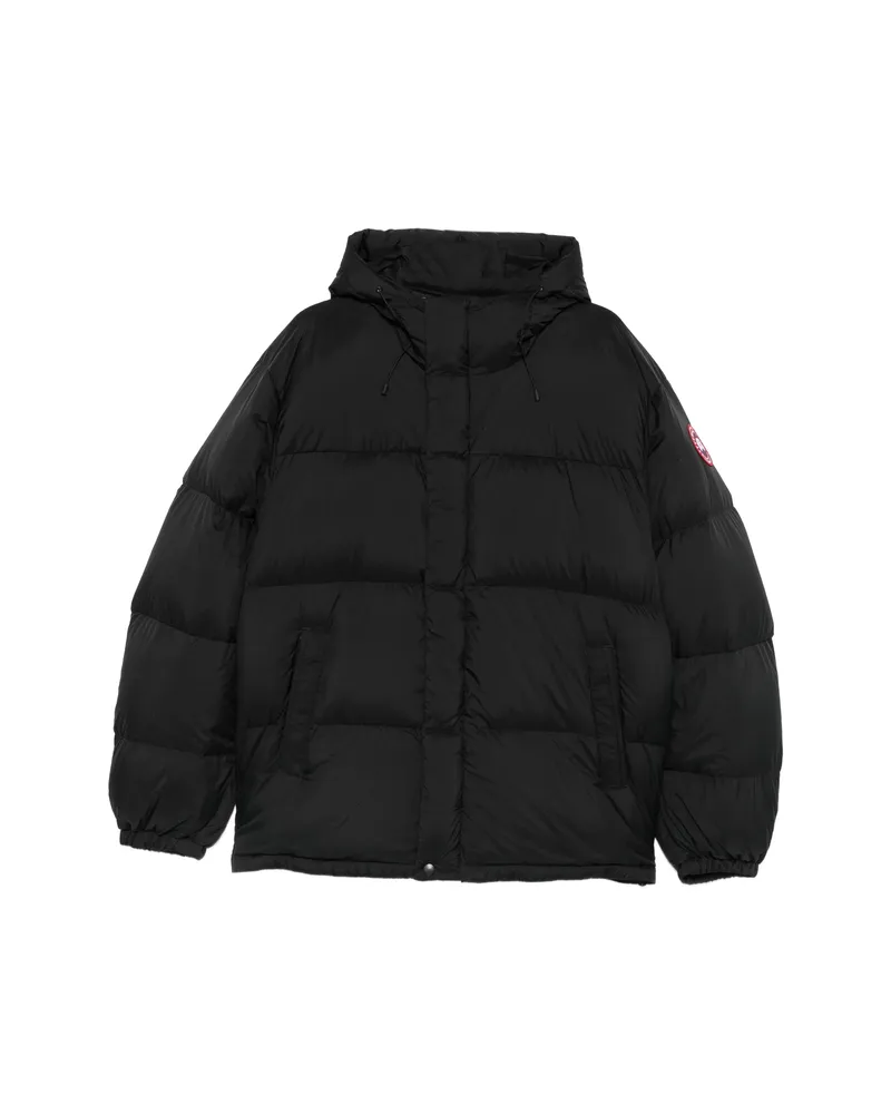 Canada Goose Sterling Logo-patch Padded Jacket Black