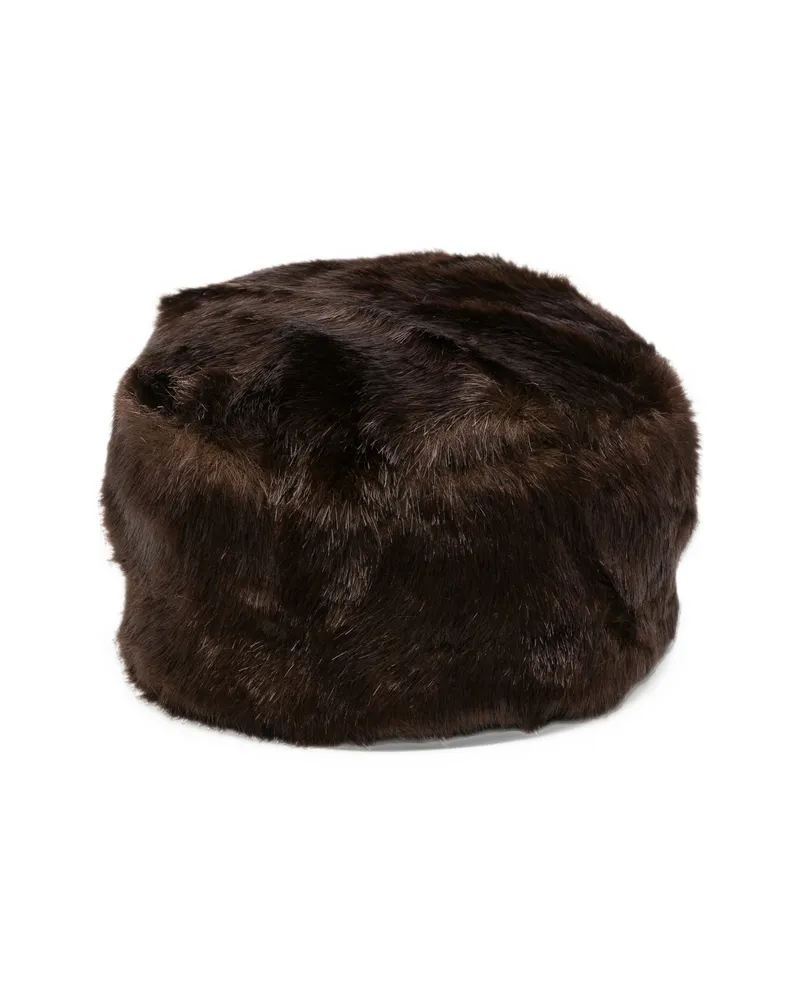 STAND Ozzy Faux-fur Hat Brown
