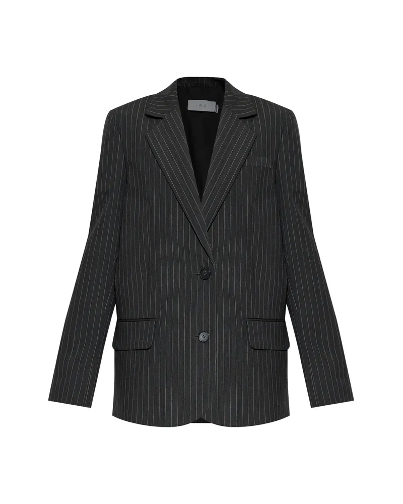 IRO Pinstripe-pattern Blazer Grey