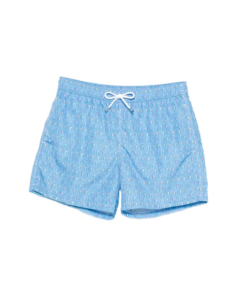 Fedeli Madeira Swim Shorts Blue