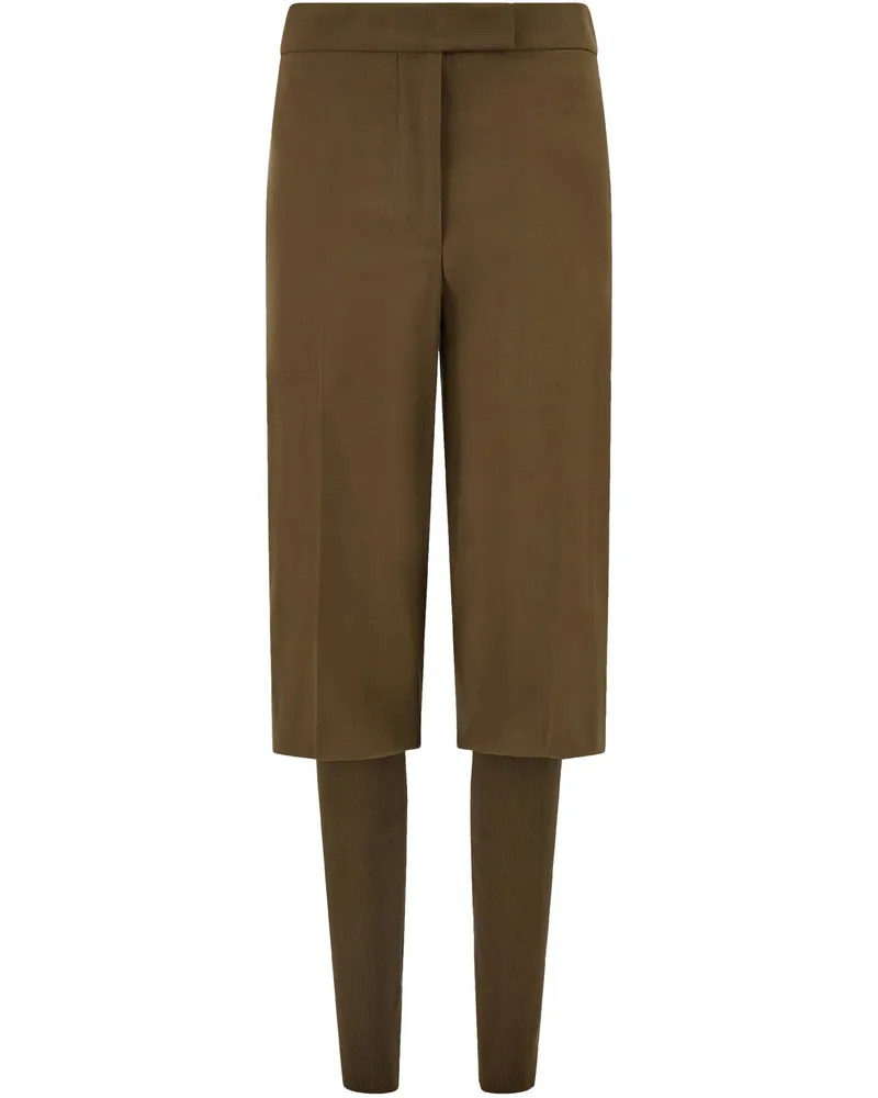 Ferragamo Tailored Trousers Green