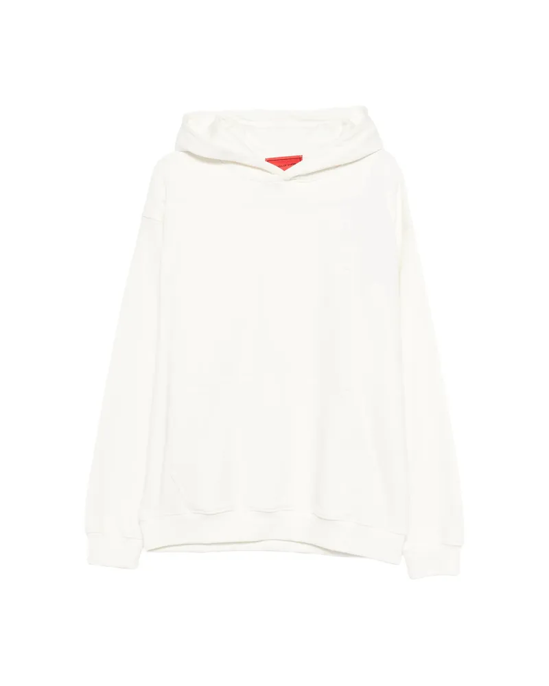 Vision Of Super Flame-embossed Hoodie White