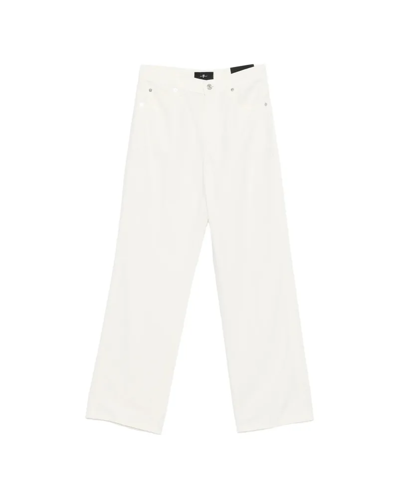 7 for all mankind Button-fastening Jeans White