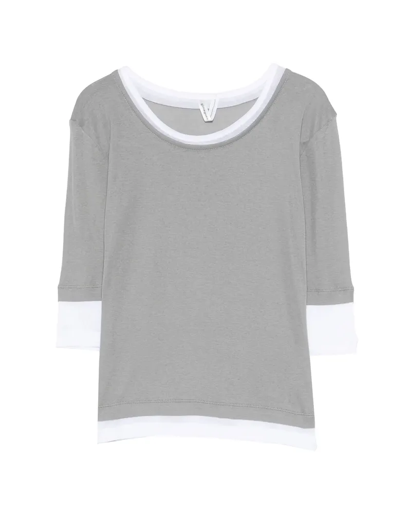 GIMAGUAS Gemma Layered T-shirt Grey