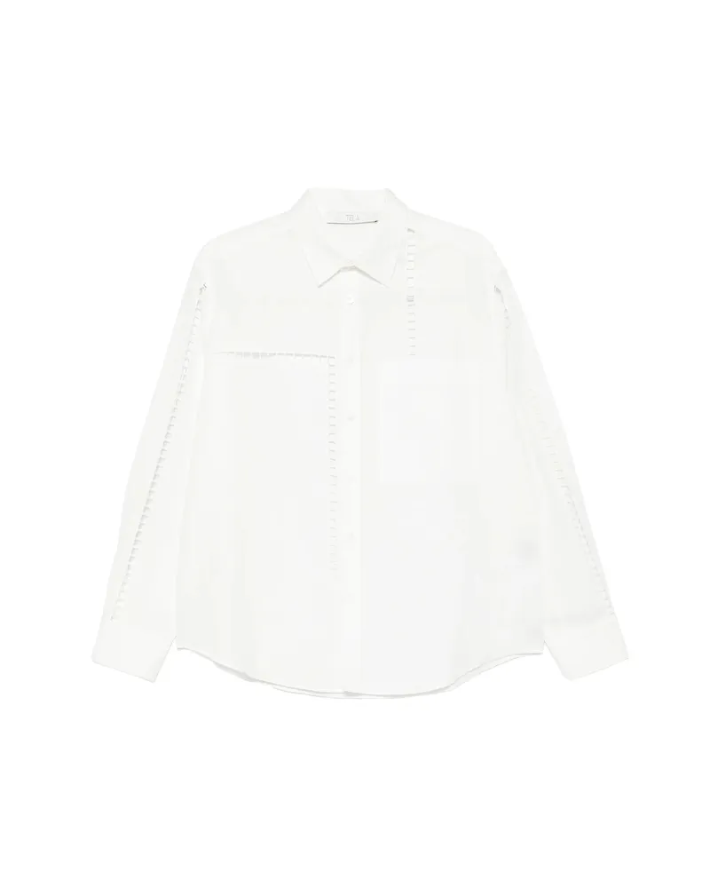 TELA Cutout Shirt White
