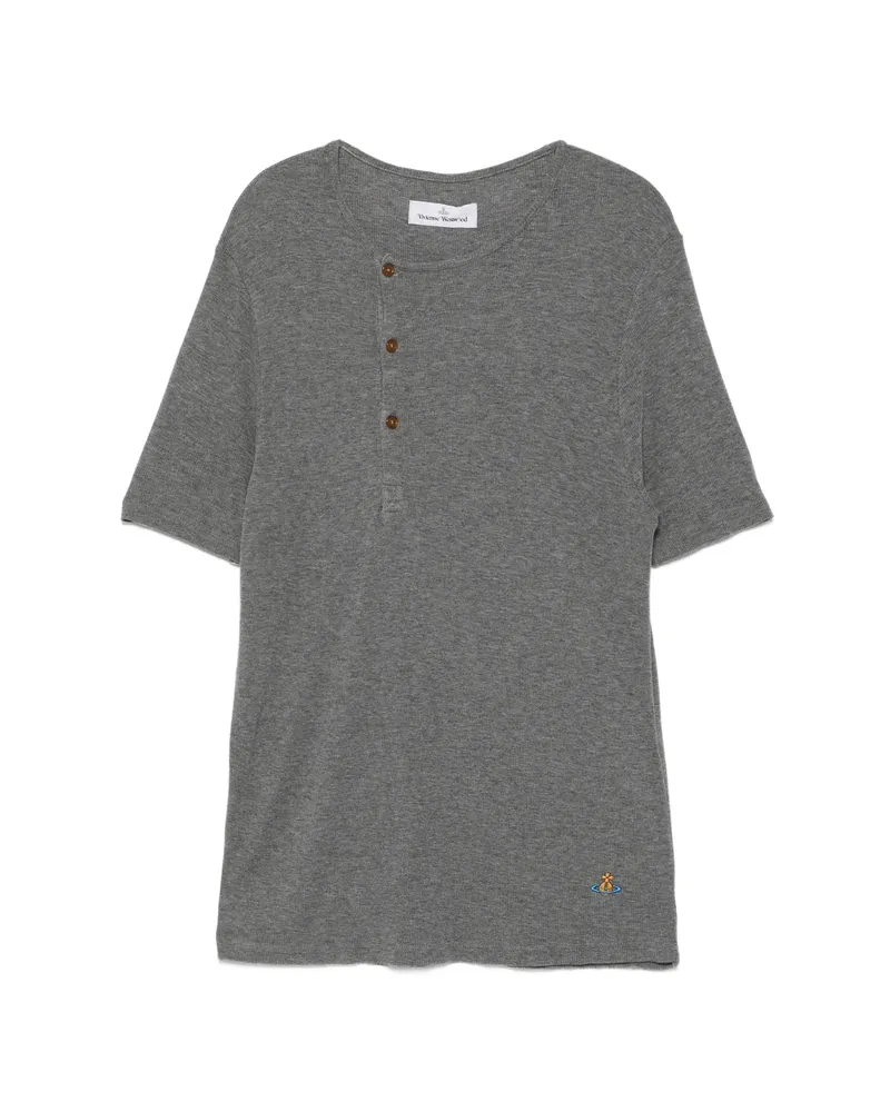 Vivienne Westwood Asymmetric Button-fastening Sweater Grey