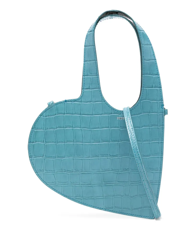 COPERNI Mini Heart-shape Tote Bag Blue