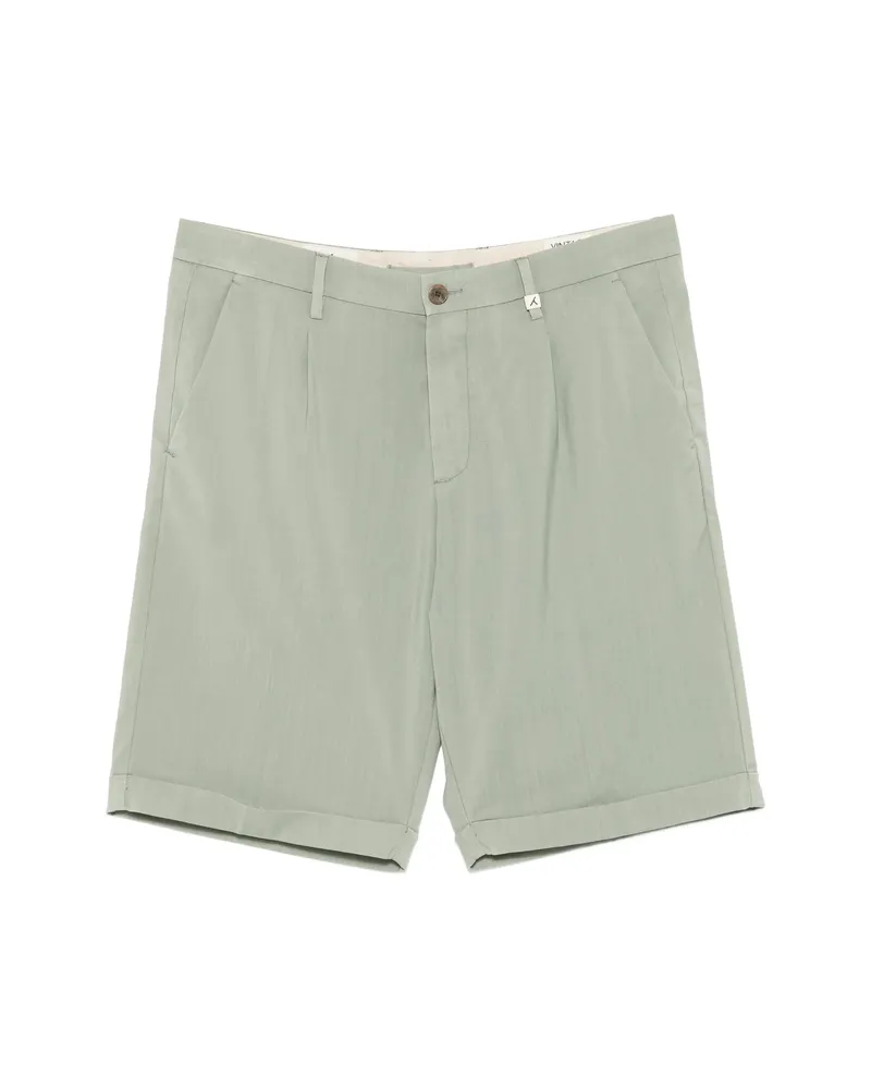 MYTHS Pleated Shorts Green