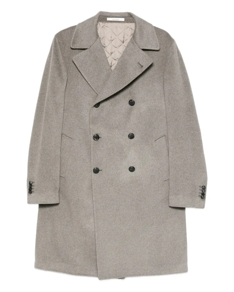Tagliatore Double-breasted Coat Grey