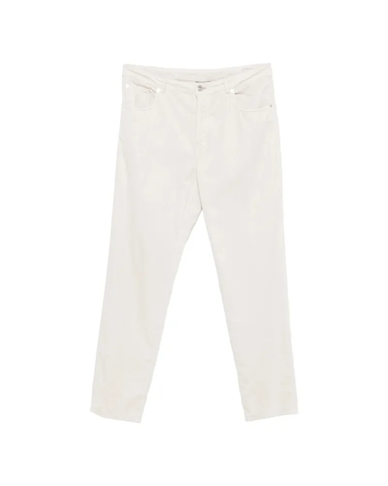 Brunello Cucinelli Corduroy Five-pocket Trousers Neutrals