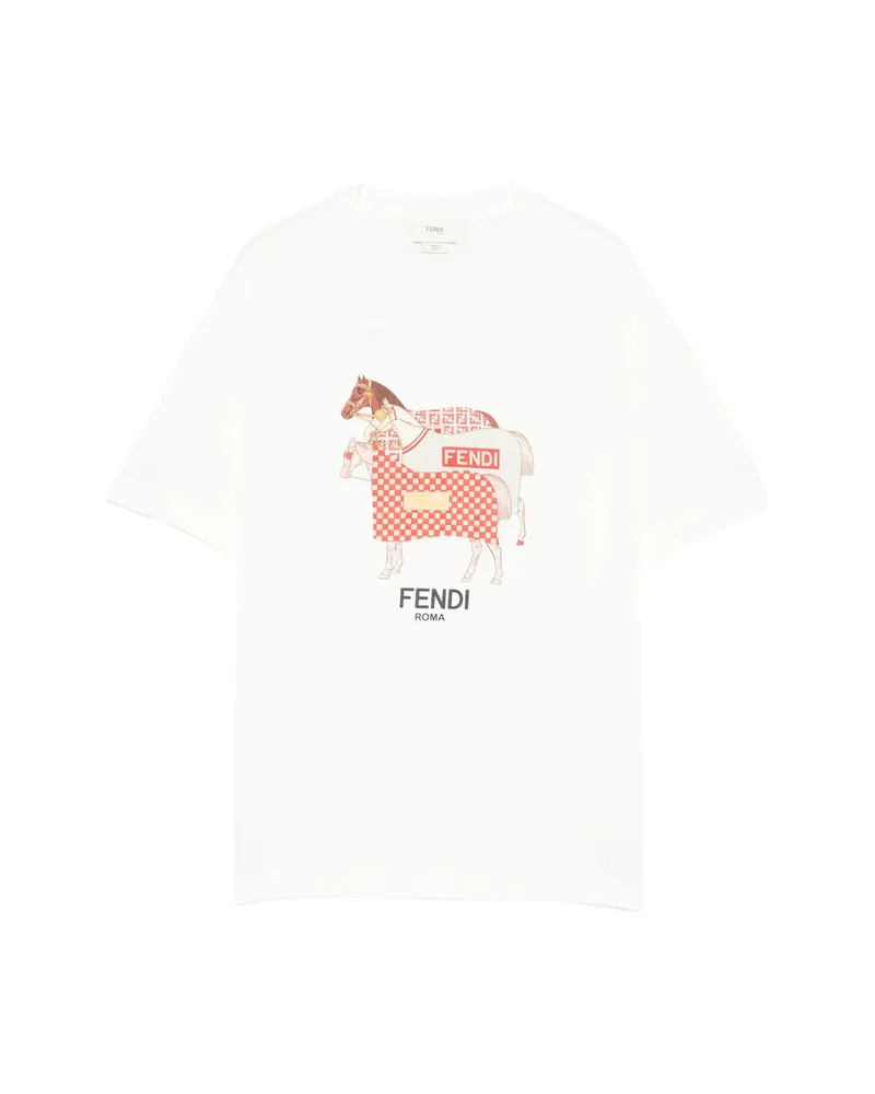 Fendi Boys Tops White