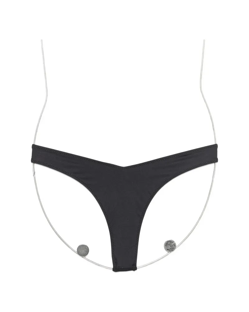 Frankies Bikinis Beachwear Black