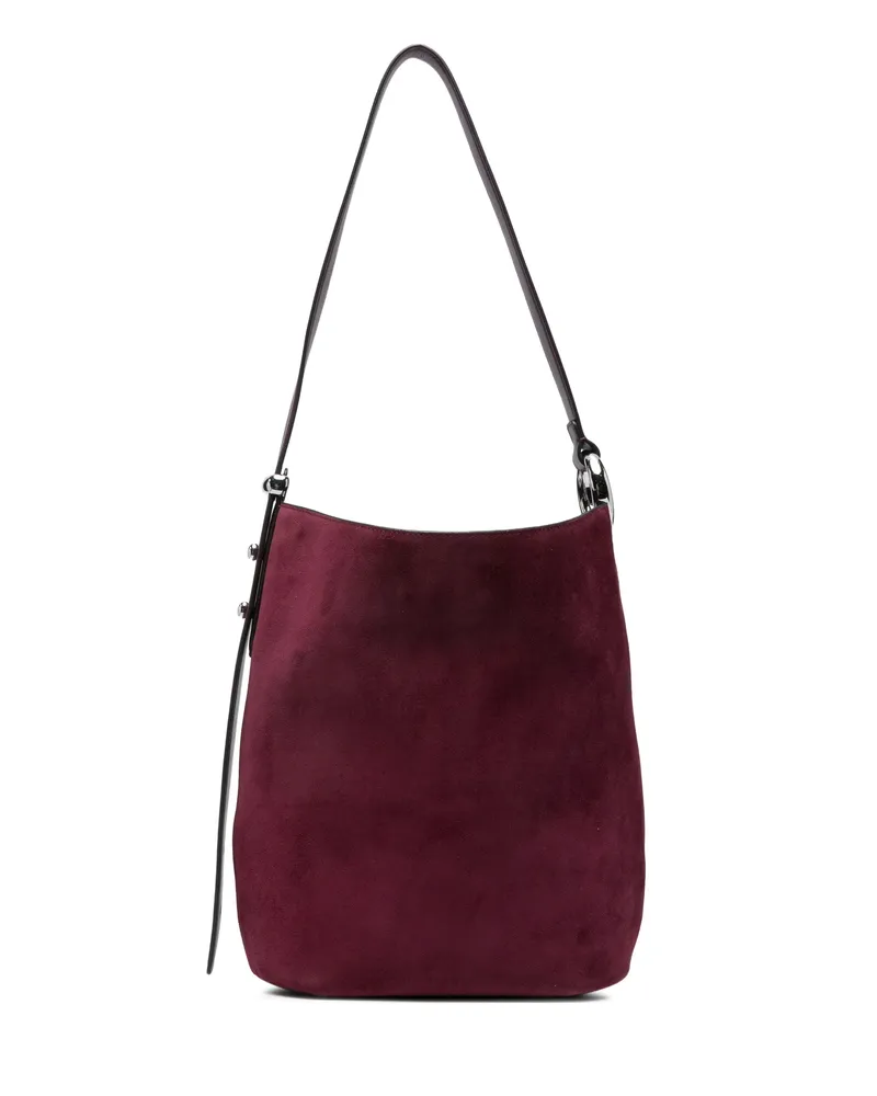Kate Spade Halo Suede Bucket Bag Purple