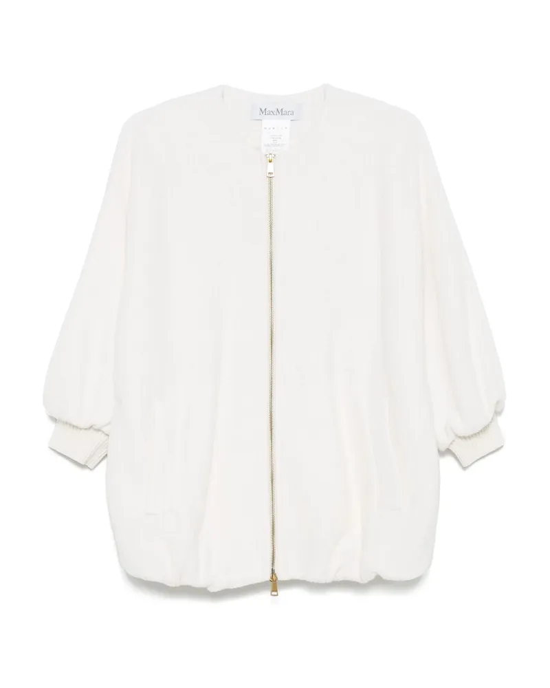 Max Mara Fine-knit Cardigan White