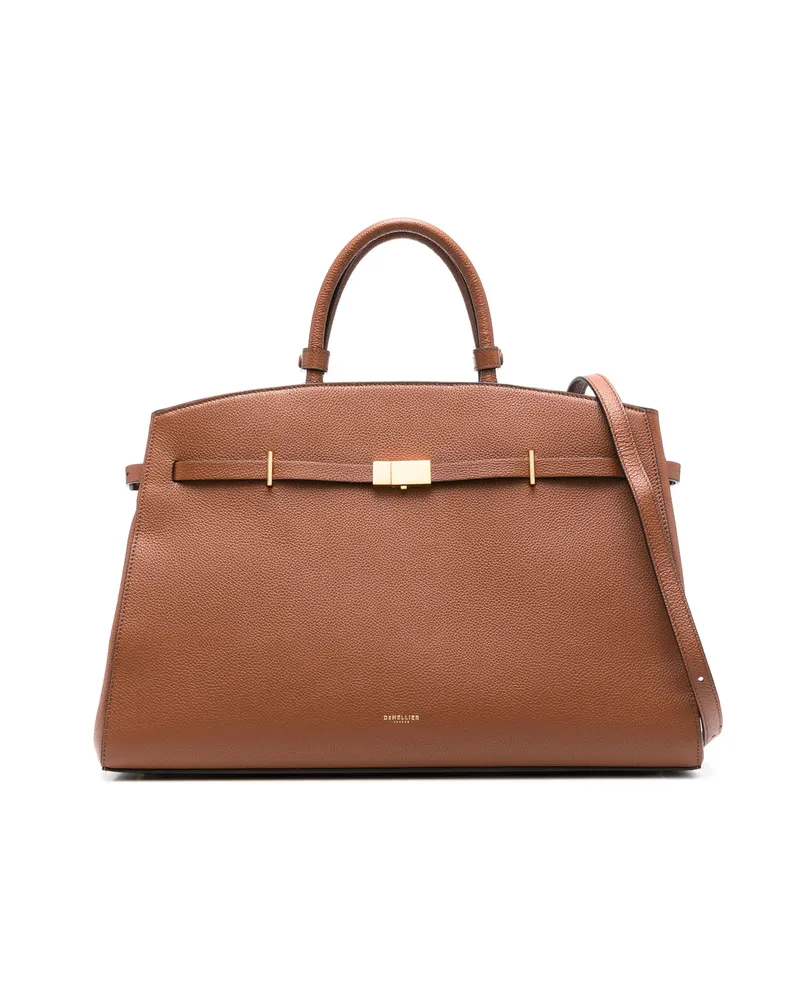 DeMELLIER Hudson Tote Bag Brown