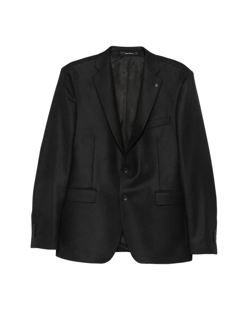 Tagliatore Single-breasted Notched-lapels Jacket Black
