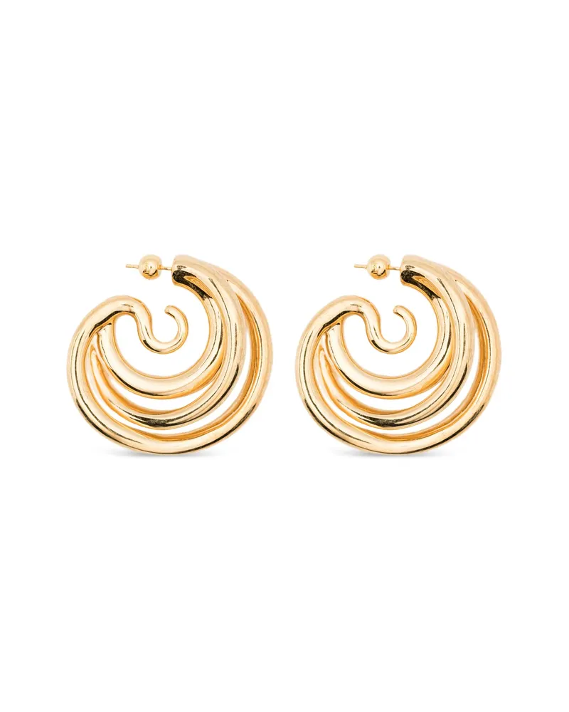 PANCONESI Triptych Earring Gold
