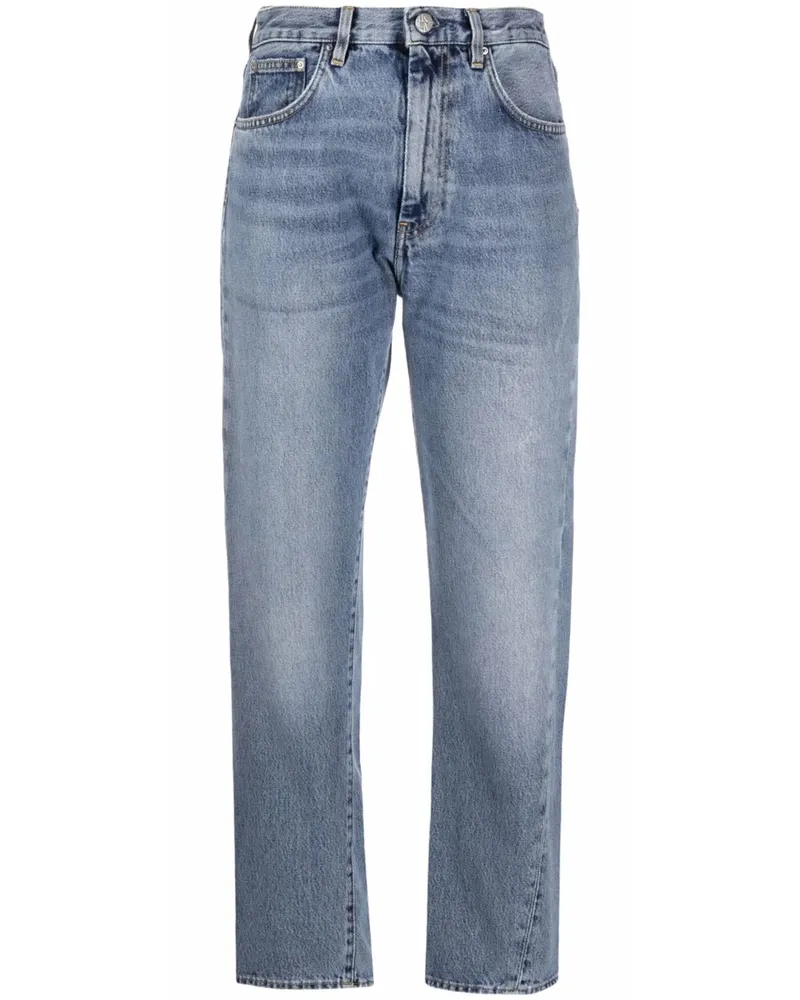 Totême Twisted Seam Denim Worn Blue Blue