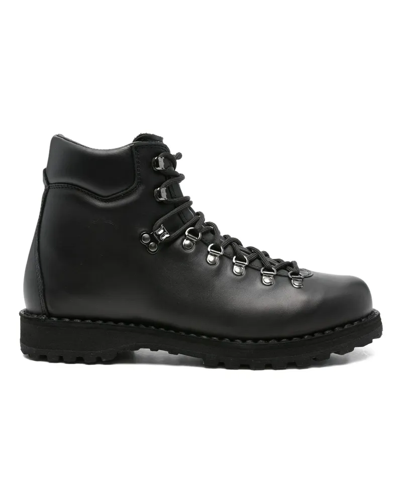 Diemme Lace-up Leather Boots Black