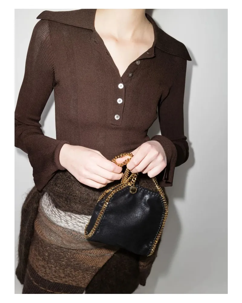 Stella McCartney Tiny Falabella Handbag Black
