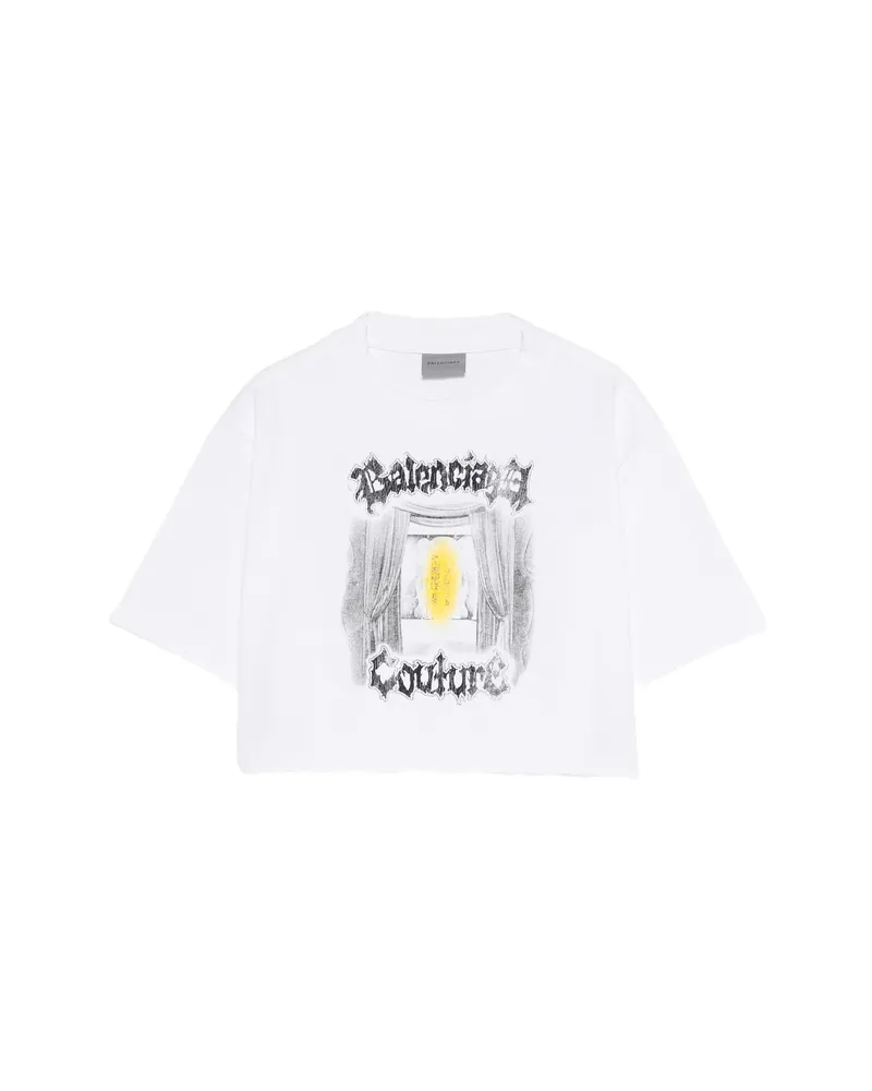 Balenciaga Graphic T-shirt White