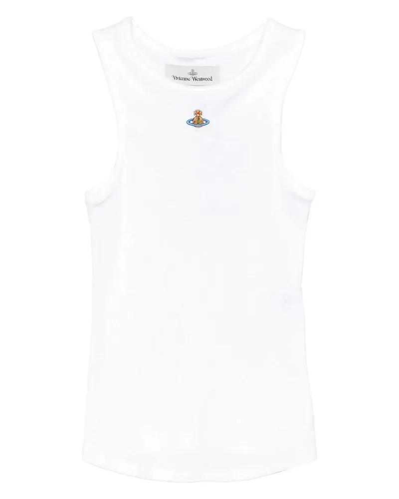 Vivienne Westwood Orb-embellished Tank Top White