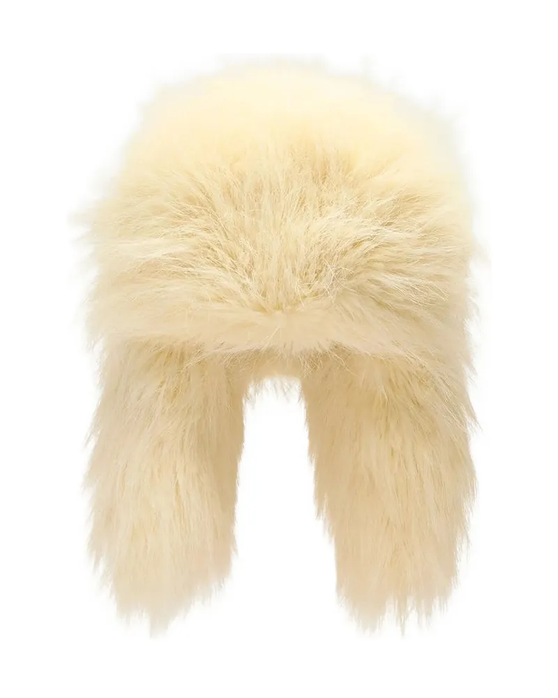 Jacquemus Fluffy Hat Yellow