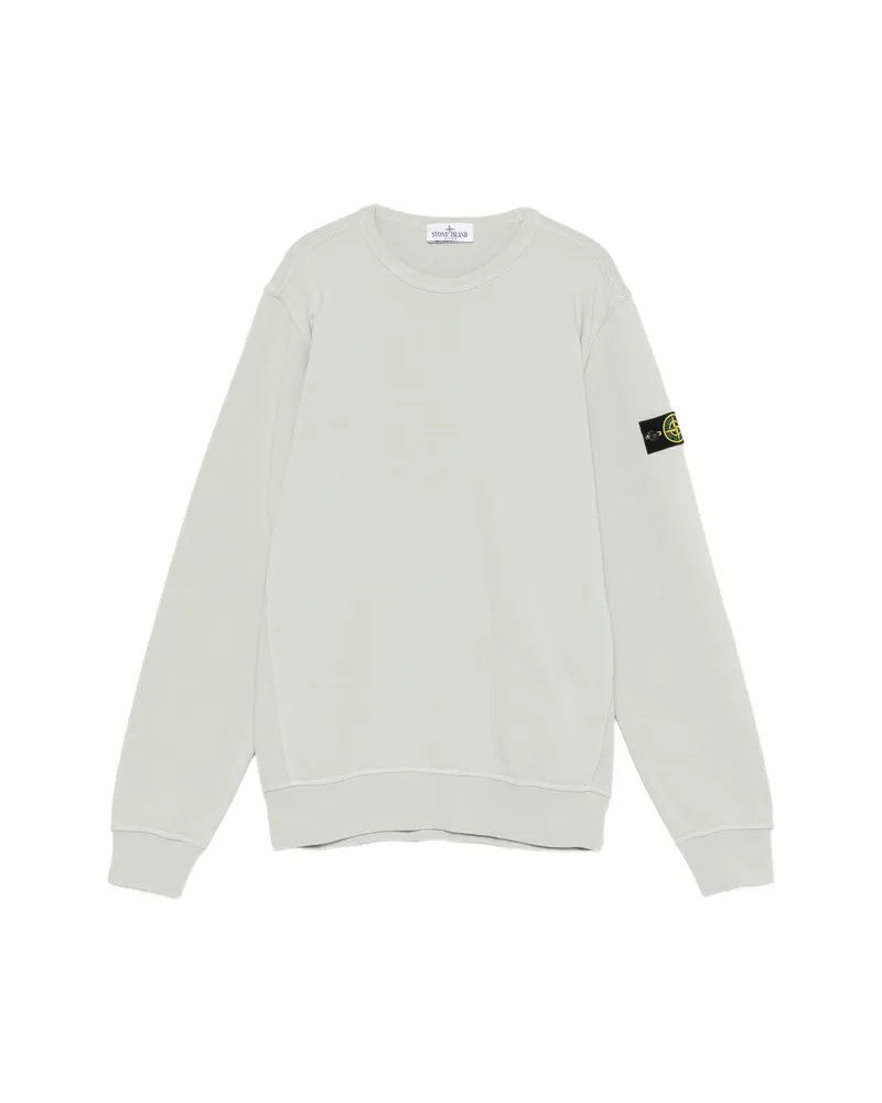 Stone Island Logo-patch Sweatshirt Grey