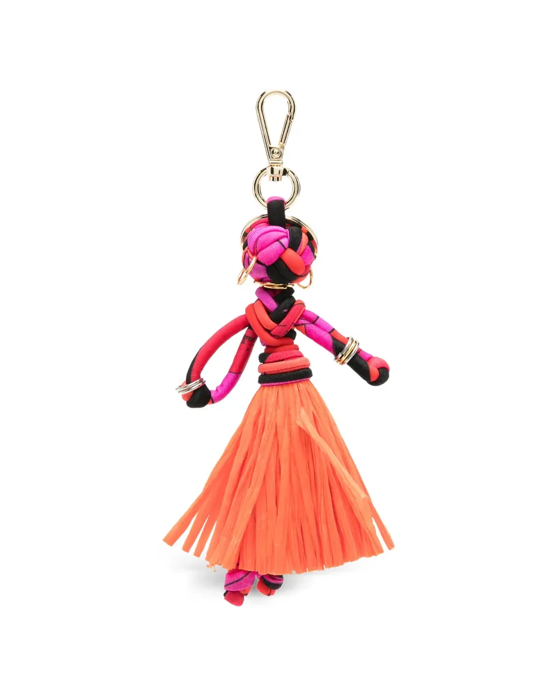 Emilio Pucci Pink Bag Charm Orange