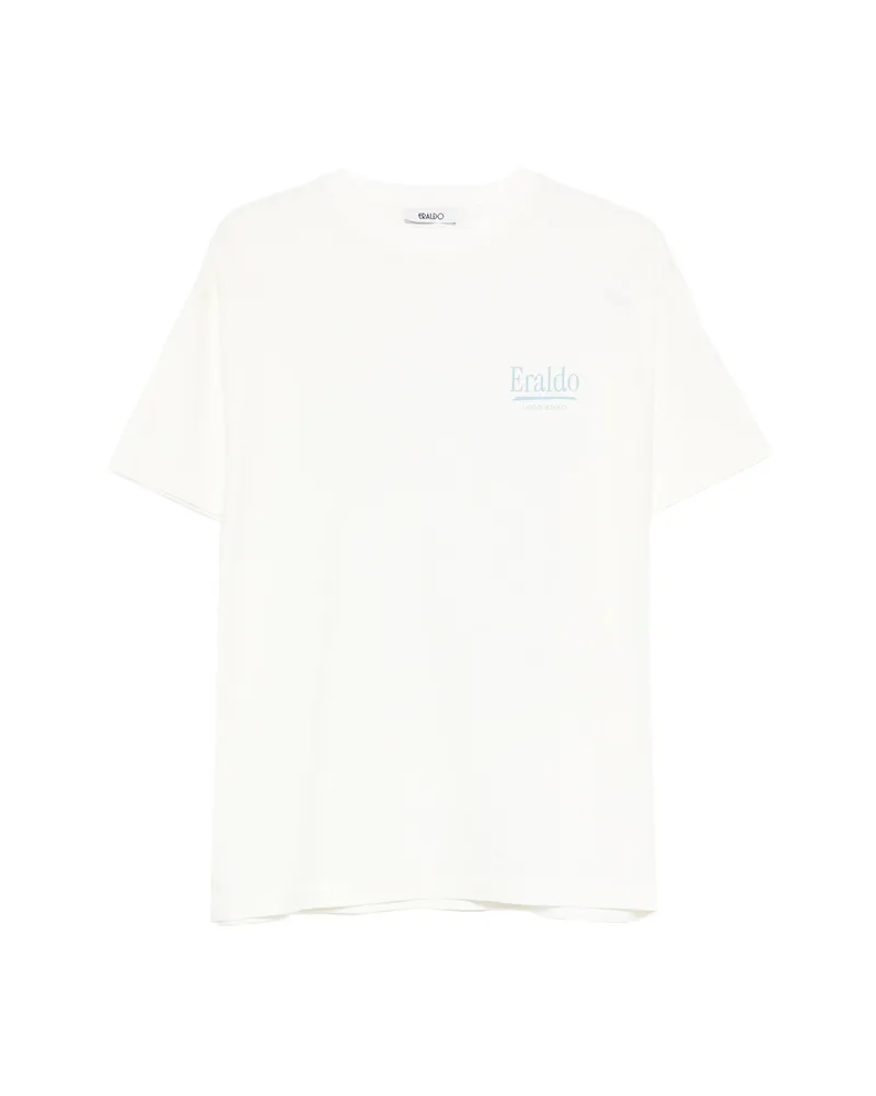 ERALDO Cotton Logo-print T-shirt White