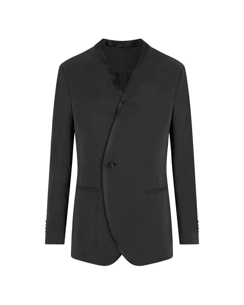 Giorgio Armani One-button Jacket Black