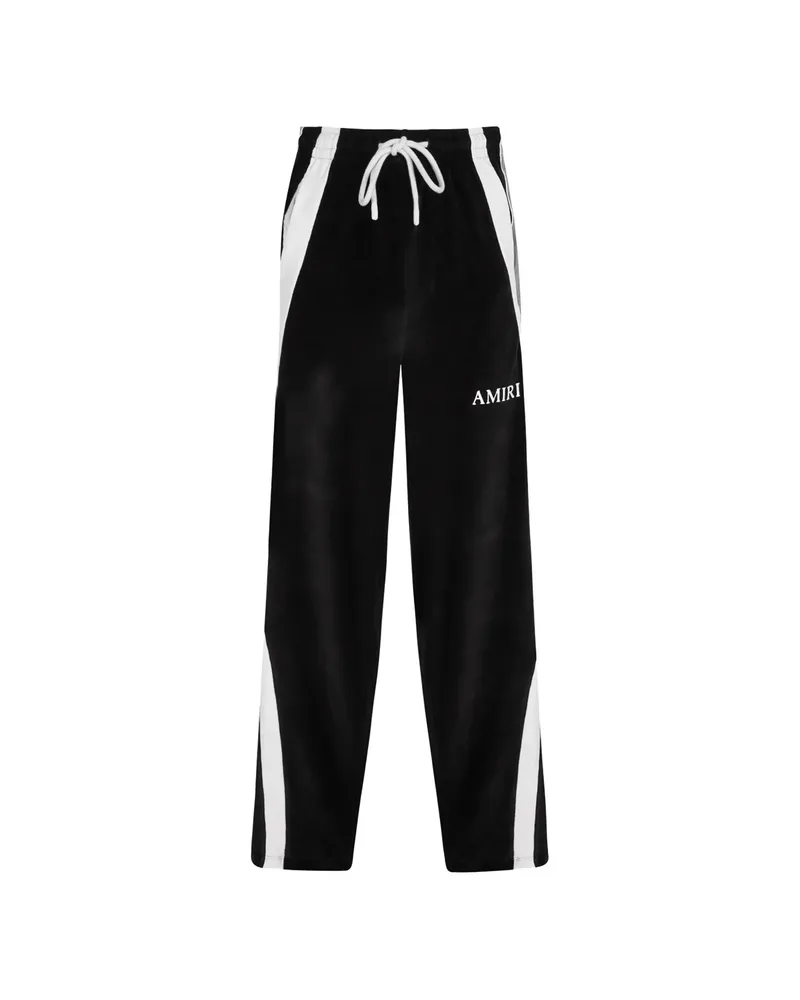 Amiri Logo-embroidered Track Pants Black