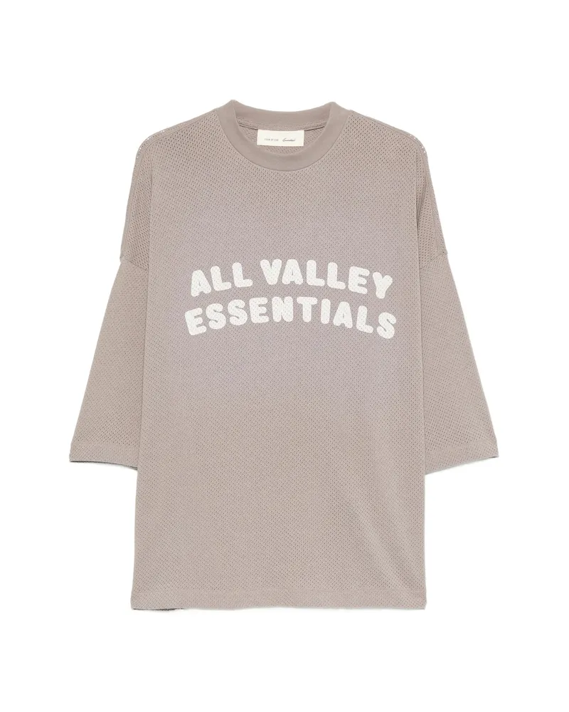 Fear of God Sport Mesh Merch Graphic-print T-shirt Neutrals