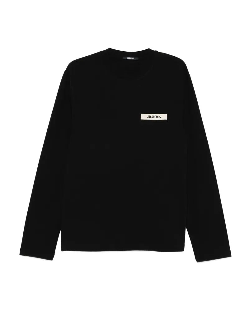 Jacquemus The Gros Grain T-shirt Black