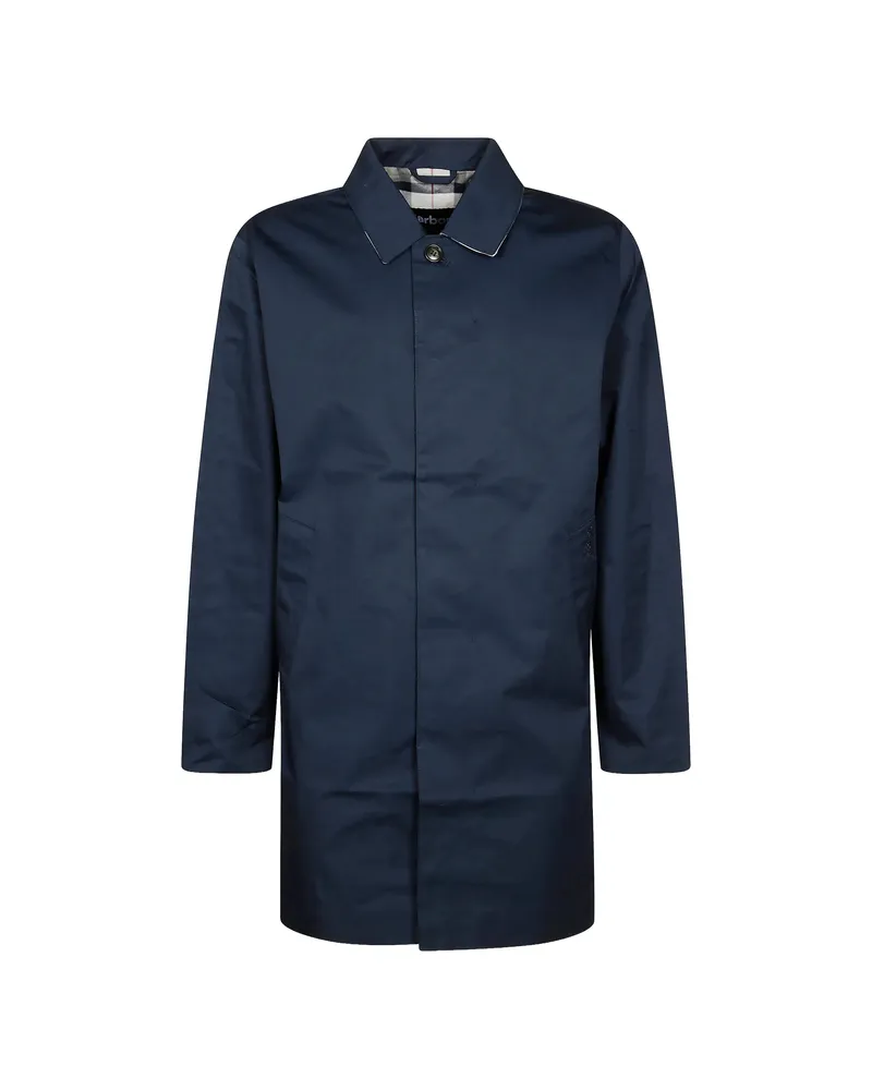 Barbour Waterproof Coat Blue